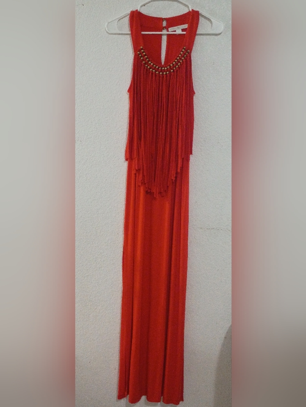 Boston Proper Orange Dress